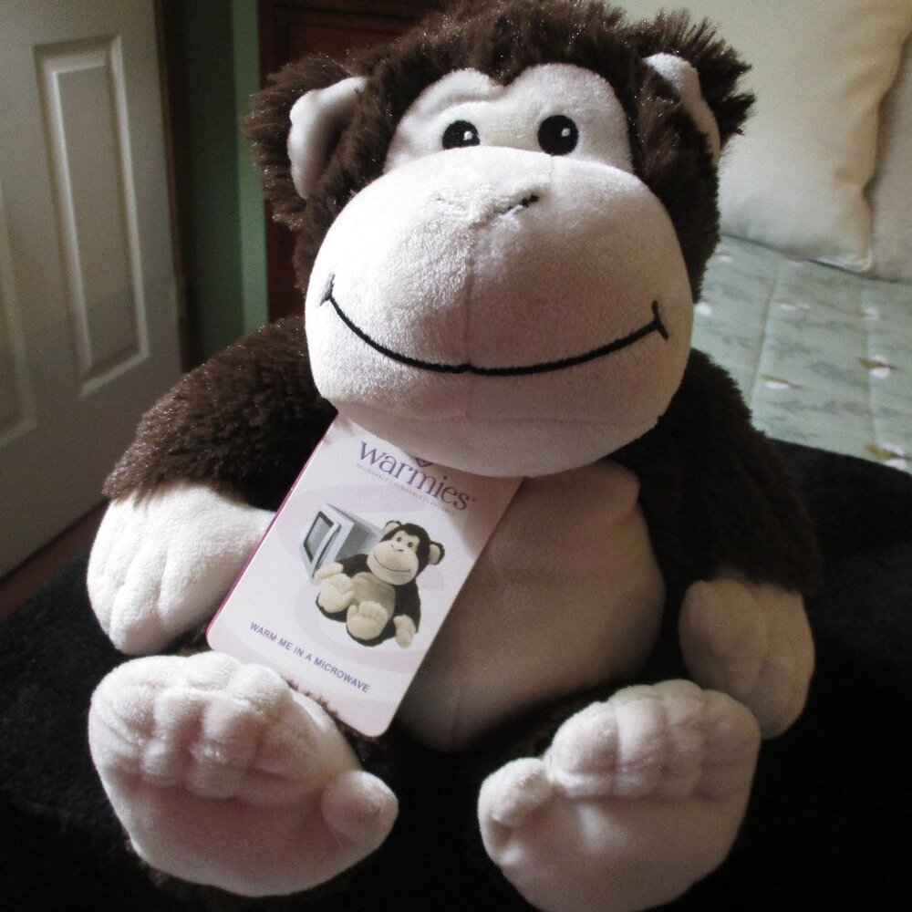 Warmies Plush Monkey Warm in a Microwave NWT
